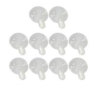 Jiuvaso 10 Pièces Squeakers Jouet Remplacement Bruit Animaux Insert Accessoires DIY Peluches Légers Résistants Adaptés à La Fabrication Jouets Création Artisa, 2,7 cm