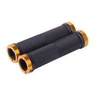 Jiuvaso 2 Poignées de Guidon Doubles pour Vélo de Route Anti, Doré