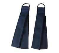 Jiuvaso 2 Sangles Pilates à Double Boucle avec Anneaux en D, Multifonctionnelles, pour Améliorer La Flexibilité, Sangles de Fitness Antidérapantes pour Les Br