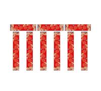 Jiuvaso 3 Paquets de Feuilles de Papier Vierges avec des Distiques (Chun Lian) pour écrire Vos Propres Poèmes, 23 X 138 Cm, Fête du Printemps Chinoise Traditi, Style G