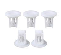 Jiuvaso 5 Pièces Valve de Compteur D'Eau Bouchon Interne à Ressort Installation Directe Pièce de Rechange pour Circuits de Refroidissement Jardinage I, 25mm