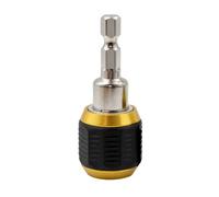 Jiuvaso Adaptateur à Queue Hexagonale Robuste pour Embout Perçage Fixation Mécanisme Verrouillage Rapi Approprié pour l'Assemblage le Modélisme, Métal