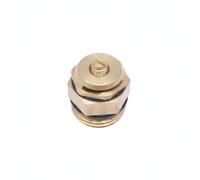 Jiuvaso Arroseur d'Irrigation Tête de Pulvérisation Buse de Brumisation Gicleur en Laiton Robuste Réglage Facile Portée et Jet Couverture 180 Degrés Raccord DN15 Adapté Parterres Allées