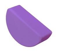 Jiuvaso Bloc de Demi-Rond, Brique d'exercice, Bloc d'équilibre en antidérapant pour renforcer Les Muscles du Tronc et des Pieds, Violet