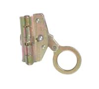 Jiuvaso Bloque-Corde Autobloquant en Acier Allié, Facile à Utiliser, Verrouillable, Protection Antichute pour équipement d'escalade en Extérieur, Style A