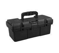 Jiuvaso Boîte de Rangement pour Clés Valise de Transport Instruments de Test Multifonctions Boîtier Dur avec Structure Nervurée Adaptée à L'Utilisation Par Br, 30 X 14 X 12 Cm