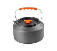 Jiuvaso Bouilloire de Camping Légère avec Poignée Anti-brûlure, Idéale pour La Pêche, La Cuisine, Les et Les Activités de Plein Air, 2.0L 17.5x9.5cm