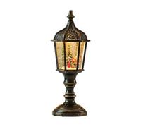 Jiuvaso Boule à Neige de Noël avec 8 Chansons, Boîte à Musique Illuminée, Comme Pièce Maîtresse, pour Les Fêtes, Les Anniversaires et La Saint-Valentin, Arbre