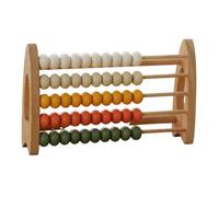Jiuvaso Boulier éducatif pour Enfants, Cadre de Comptage, Jouet avec Perles Colorées, Pratique
