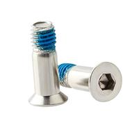 Jiuvaso Boulons de Poulie, Boulon de Poulie de Arrière M5 X 15.8mm, Fixation de Boulon Antirouille pour Arrière, 2 Pièces