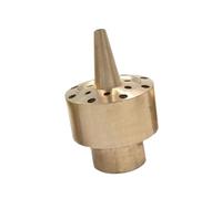 Jiuvaso Buse Embout de Jet d'eau Tête de Gicleur Pulvérisateur de Jardin Colonne d'eau Conception à Deux Étages pour Une Gerbe Superposée Appropr, Dn15