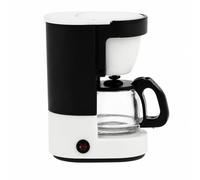 Jiuvaso Cafière Miniature en Plastique Non Électrique, Machine à Café Verseuse Amovible, Compact, Modèle Cafière Commande, Beige