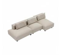 Jiuvaso Canapé Miniature Tissu Accessoire Maison de Poupée Sofa Maquette Réaliste Design Modulable Moderne Coussins Adaptés à la Photographie Miniature Modélisme Collection, 1-20 Tissu Unique