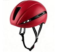 Jiuvaso Casque de Protection Kids Vélo Bicyclette Roller Coque Pc avec Protection Tête Jeunes Aérodynamique Arrondi Légèreté Confort, Rouge, S