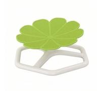 Jiuvaso Chaise Pivotante pour Entraînement Sensoriel Enfant avec Assise Perforée Texturée et Socle Blanc Stable pour Rotation et Coordination Motrice, Vert Clair