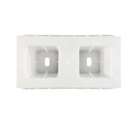 Jiuvaso Coffrage Béton Forme Creuse Bloc Accessoire Polypropylène Réutilisable Démoulage Facile Outil Moulage Ciment Adapté Bricolage Jardin Clôture Décoratio, 40 X 20 X 12.2 Cm