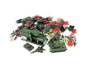 Jiuvaso Coffret de 146 Figurines de pour Jeu de Guerre Miniature, Cadeau pour Enfants