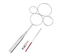 Jiuvaso Coupe-bouteilles En Verre, Outil Manuel Multifonctionnel, Professionnel, Usage Domestique, Haut de Gamme, Portable, pour Pots de Fleurs, Acier, Style D