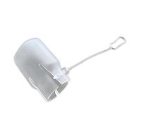 Jiuvaso Couvercle de Valve de Morsure, Embout Buccal de Rechange, Protection Anti-poussière, Couvercle de Valve de Morsure pour Tube de Boisson, pour, Blanc 17,34 mm