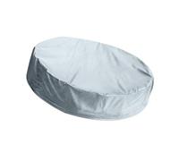 Jiuvaso Couverture de Piscine Ronde, Couverture de bac à Sable, abri pour Jardin, Plage, Baignoire pour Enfants, Piscine pour Chiens, Diamètre 162cm