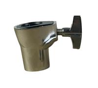 Jiuvaso Cymbal Stand Joint Pièce de Connexion Métal Fixation Sécurisée Mécanisme de Verrouillage Adaptateur Batterie Installation Rapide Adapté pour Amateurs, 25 Mm à 22 Mm