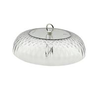 Jiuvaso Déflecteur pour Mangeoire Oiseaux Couverture Protectrice Imperméable Pare-intempéries Suspendu Dôme Résistant PE Inoxydable Installation Pratique, Noir Clair