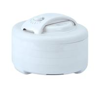 Jiuvaso Déshydrateur 5 Plateaux Empilables Compact Déshydrateur Domestique Puissant Séchoir Électrique Table pr Préparation Snacks