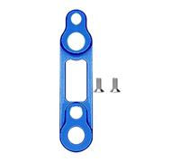 Jiuvaso Disc Brake Adaptateur Aluminium pour Vélo de Route Support de Fixation Étrier Convertisseur Accessoires Freinage Installation Facile Adapté Aux, Bleu 5.2x1.2x1cm