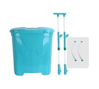 Jiuvaso Épandeur de Granulés à Chargement Arrière, Outil Manuel pour La Fertilisation, 25 L, Style A
