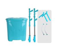 Jiuvaso Épandeur de Granulés à Chargement Arrière, Outil Manuel pour La Fertilisation, 25 L, Style D