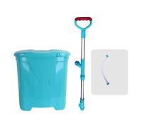 Jiuvaso Épandeur de Granulés à Dos, Outil Manuel pour L'entretien des Pelouses, 25 L, Style B