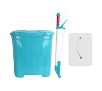 Jiuvaso Épandeur de Granulés à Dos, Outil Manuel pour L'entretien des Pelouses, 25 L, Style C