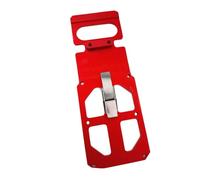 Jiuvaso Équerre pour Rail de Guidage Outil de Positionnement Dispositif de Serrage Butée D'Angle Robuste En Aluminium Approprié pour L'Ébénisterie et La Menu, Rouge