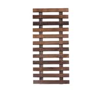 Jiuvaso Étagère à Plantes en Bois à accrocher, Support pour Fleurs grimpantes en intérieur et extérieur, Longueur 60cm