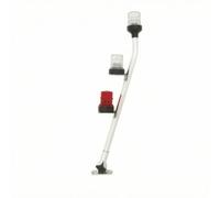 Jiuvaso Feu Signalition Nautique Étanche | Feu Navigation Base Montage, Compact, 9 Pouces, Style A