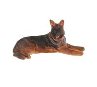 Jiuvaso Figurine Décorative de Petit Chien à L'échelle 1:64, Peinte à La Main, Style1