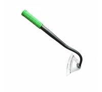 Jiuvaso Fourche à Désherber Double Emploi Outil Manuel en Acier Résistant Désherbeur de Sol à Binette Double Tête Cultivateur Ergonomique pour Extraction, Petite Houe