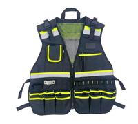 Jiuvaso Gilet Porte-outils D'électricien pour Charpentier, pour La 'œuvre dans de La Construction et L'entretien