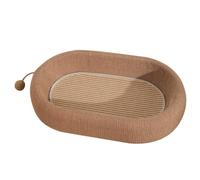 Jiuvaso Griffoir pour Chat, lit et Plateau à griffer résistant à l'usure, Confortable et idéal pour se détendre ou Dormir avec Un Chaton.