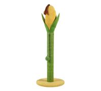Jiuvaso Griffoir pour Chat Poteau Grattoir Arbre pour Félin Accessoire de Jeu Conception Originale et Tissu Structure Robuste Antibalancement Adapté à Près du Canapé Détente 80cm