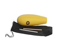 Jiuvaso Guiro, Instrument de Percussion Latin pour L'éducation, Outil de Formation Musicale pour Les Mélomanes et Les Performances Live, jaune