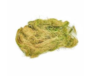 Jiuvaso Herbe de Simulation Brin Touffe Végétation Miniature Décor Terrain Modélisme Diorama Naturelles Flétries et Verdoyantes Convient aux Bases de, Vert Sec, Boîte 15x6cm