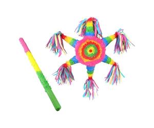 Jiuvaso Hexagram Pinata Accessoires D'événement D'anniversaire Coloré de Vacances Décoration Drôle