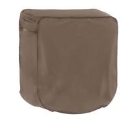 Jiuvaso Housse pour enrouleur de tuyau d'arrosage, montage, accessoire extérieur, CafÉ