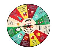 Jiuvaso Jeu de Noël : Le Père Noël et Sa Roue pour Toute La Famille (Adultes)