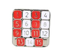 Jiuvaso Jouet de de Poche Coulissant En Métal avec Chiffres, Jeu D'apprentissage Du QI pour Adolescents et Adultes