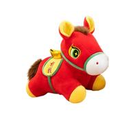 Jiuvaso Jouet En Forme de Cheval, Souvenir de La Fête Du Printemps, Décoration Charmante pour Le Nouvel An Chinois, pour Garçons et Filles, 40cm