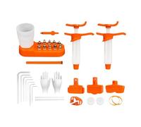 Jiuvaso Kit de Purge de Freins de Vélo, Freins à Disque Hydrauliques, Bouteille D'huile, Changement D'huile de Frein à Disque