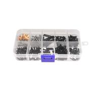 Jiuvaso Kit de vis RC DIY, accessoires, modification à l'échelle 1/12, pièces de véhicule RC portables, mise à jour, pièce pour voitures télécommandées à