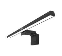Jiuvaso Lampe de Bureau LED Barre Lumineuse Ordinateur Lampe pour Moniteur USB Protection Visuelle Anti-reflet Lumière Uniforme Adaptée Au Travail Lecture Étu, Noir